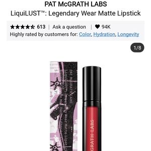NIB PAT MCGRATH LABS LIQUILUST LEGENDARY WEAR MATTE LIPSTICK IN ELSON 04